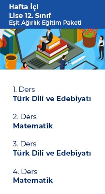 12.sınıf- Lise Esit Agırlık Eğitim Paketi DKHS-LEAEP-12-2021